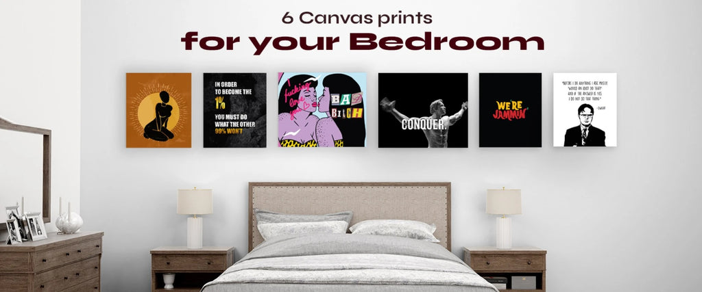 6 Canvas Prints For Your Bedroom