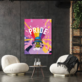 "United Freaks Of (UFO) America" Gay Pride Art on Canvas by AmericanEyez