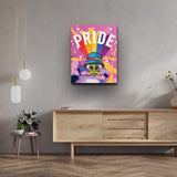 "United Freaks Of (UFO) America" Gay Pride Art on Canvas by AmericanEyez