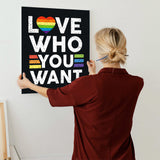 "All I Want Is You" Pride Canvas Art by AmericanEyez