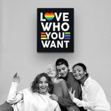 "All I Want Is You" Pride Canvas Art by AmericanEyez