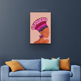 "Women are my allies" Women empowerment wall art by AmericanEyez