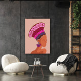 "Women are my allies" Women empowerment wall art by AmericanEyez