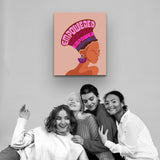 "Women are my allies" Women empowerment wall art by AmericanEyez