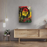 "Rastaman Vibration: Epitomising Bob Marley" Canvas Art by AmericanEyez