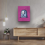 "Get Rich or Die Trying to Hustle" Canvas Wall Art by AmericanEyez