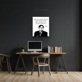 "Dwight-ly Wisdom: Office Edition" Canvas Art by AmericanEyez