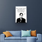 "Dwight-ly Wisdom: Office Edition" Canvas Art by AmericanEyez