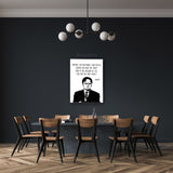 "Dwight-ly Wisdom: Office Edition" Canvas Art by AmericanEyez