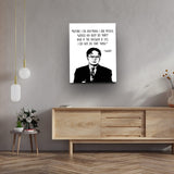 "Dwight-ly Wisdom: Office Edition" Canvas Art by AmericanEyez