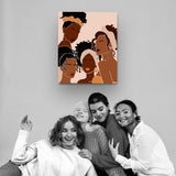 "Fun With Melanin" Feminist Art by AmericanEyez