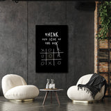 "Un-toe the line" Tic Tac Toe Wall Art by AmericanEyez