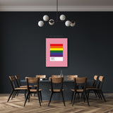 "The LGBTIQ Pantone" Gay Canvas Art by AmericanEyez