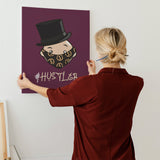 "The # Hustler" Canvas Art by AmericanEyez