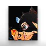 "Sapphic Superheroes" Canvas Print by AmericanEyez